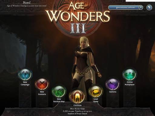 Age of Wonders III - Новые скриншоты из beta-версии Age of Wonders III.